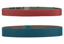 Grinding media for tube belt sanders