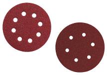 Grinding media random orbital sander