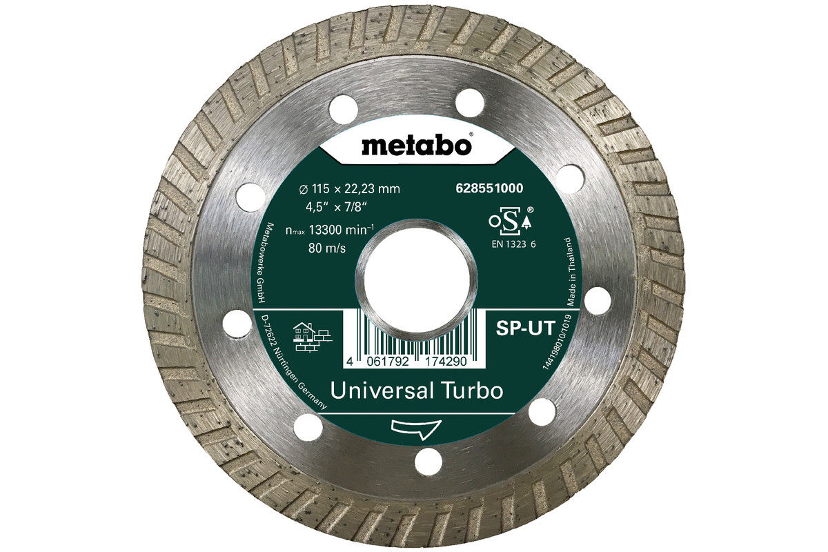 Diamond cutting disc SP-UT, 115 x 22.23 mm (628551000) 