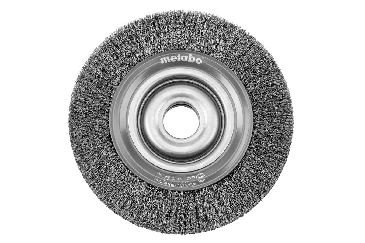 Steel wire round brush 150x28x1/2"/ 0.3 mm/ USA (629071000) 