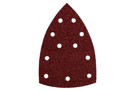 10 Hook and loop sanding sheets 100 x 150 mm, P 40, wood, FMS (625603000)