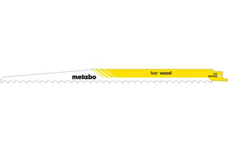 5 Sabre saw blades "fast wood" 300 x 1.25 mm (628242000) 