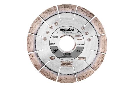 Diamond cutting disc 115x22.23mm, "GP", granite "professional" (628575000)