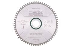 Saw blade "multi cut - professional", 210x30, Z64 FZ/TZ, 5°neg. (628082000) 