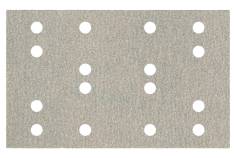 Hook and loop sanding sheets 80 x 133 mm, P 40, 16 holes, with hook and loop (SRA) (635197000) 